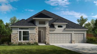 New construction Single-Family house 1202 Silver Falls Dr, Georgetown, TX 78626 plan Englewood - image