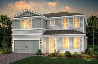 New construction house 130 Flintlock Ln, St. Augustine, FL 32095 plan Whitestone - image