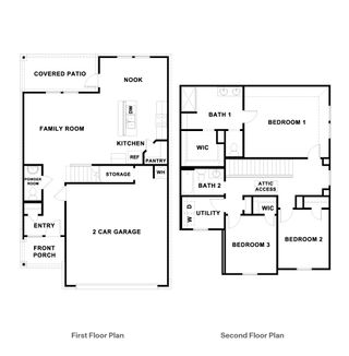 New construction Single-Family house 275 Mountain Pea Rd, Kyle, TX 78640 plan The Emma - image