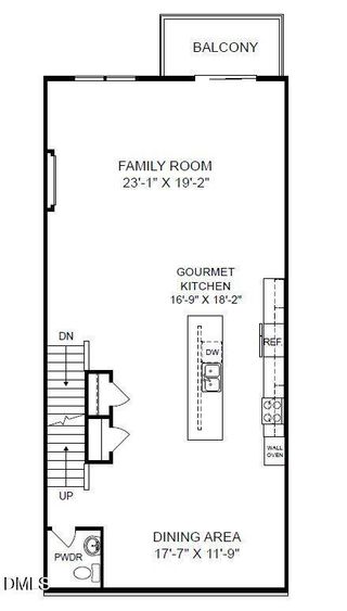 New construction Condo house 1232 S Person St, Unit 201, Raleigh, NC 27601 plan The Julianne - image