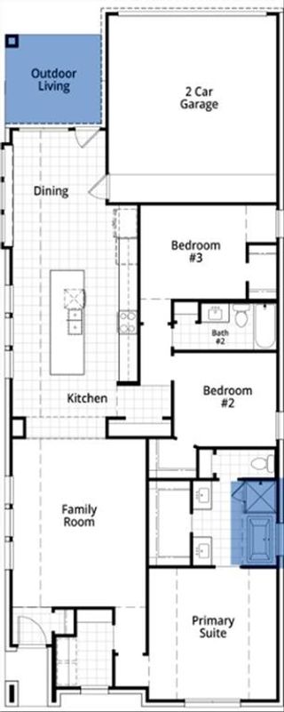 New construction Single-Family house 2308 Campfire Trail, Northlake, TX 76247 Dawson Plan- photo