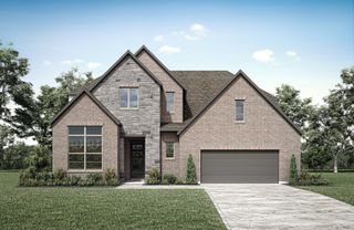 New construction Single-Family house 101 Wolf Ridge Rd, Georgetown, TX 78628 Merrick II- photo