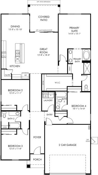 New construction Single-Family house 18561 W Manzanita Dr, Waddell, AZ 85355 plan Onyx - image
