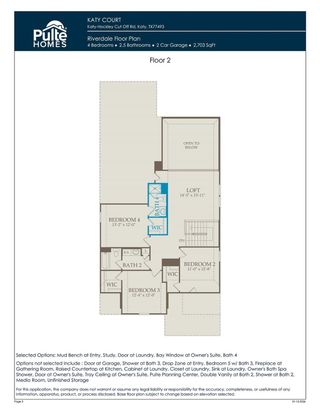 New construction Single-Family house 25318 Balvaird Dr, Katy, TX 77493 plan Riverdale - image