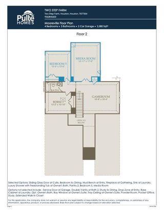 New construction  house 11515 Dosey Doe Dr, Montgomery, TX 77316 plan Mooreville - image