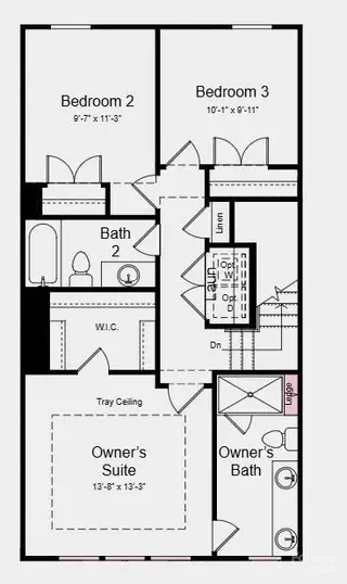 New construction Townhouse house 9462 Senator Royall Dr, Charlotte, NC 28262 plan Vail II - image