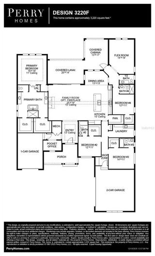 New construction  house 19894 English Walnut Pl, Brooksville, FL 34601 plan 3220F - image