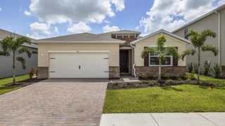 New construction house 16921 Elkhorn Coral Dr, North Fort Myers, FL 33903 plan Delray - image