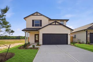 New construction Single-Family house 10767 Sora, Willis, TX 77378 plan Ash - image