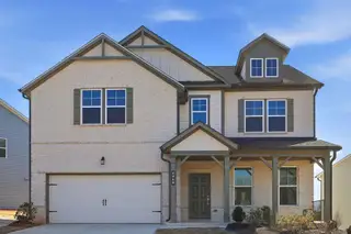 New construction Single-Family house 4046 Alderstone Dr, Flowery Branch, GA 30542 plan Trenton - image