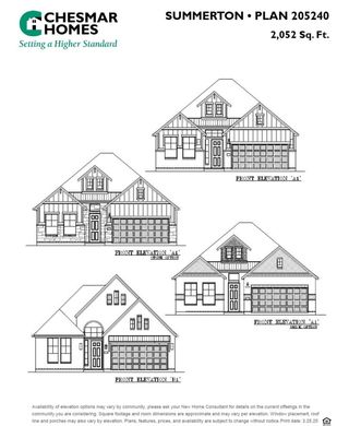 New construction Single-Family house 26018 S Outrider Banks, Montgomery, TX 77316 plan Summerton - image