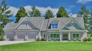 New construction Single-Family house 1428 Willowbend Pl, Monroe, GA 30655 plan (GA) Bentley A.1 3 Front Entry - image