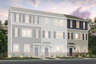 New construction Townhouse house 13861 Hill St, Huntersville, NC 28078 plan Stratford - image