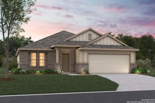 New construction Single-Family house 8626 Rucker Pond Trl, San Antonio, TX 78252 plan Desoto - 40' Smart Series - image