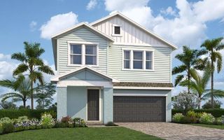 New construction Single-Family house 3395 Yellow Cassia Dr, Wesley Chapel, FL 33543 plan The Marco - image