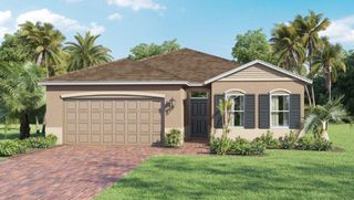 New construction  house 1615 Criswell Ln Se, Palm Bay, FL 32909 plan Delray - image