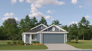 New construction house 289 Speckled Belly Bnd, Uhland, TX 78640 plan Idlewood - image