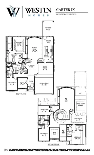 New construction Single-Family house 1546 Timber Woods Dr, Missouri City, TX 77459 plan The Carter IX - image