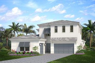 New construction house 13243 Artisan Cir, Palm Beach Gardens, FL 33418 plan Vasari - image