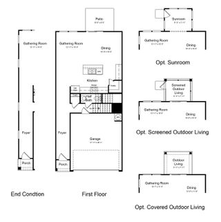 New construction house 8761 Wardle Ct, Wake Forest, NC 27587 plan Birch - image