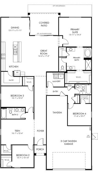 New construction Single-Family house 18419 W Manzanita Dr, Waddell, AZ 85355 plan Bailey - image