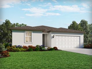 New construction Single-Family house 13755 Umber Forest St, Hudson, FL 34669 plan Essex - image