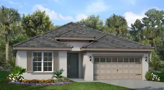 New construction Single-Family house 2366 Wise River Ln, Zephyrhills, FL 33541 plan Hampton II - image