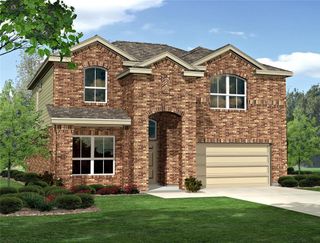 New construction  house 15637 Leinster Pass, Fort Worth, TX 76247 plan Redrock - image