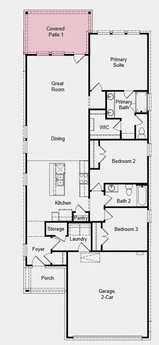 New construction Single-Family house 737 Drystone Trl, Liberty Hill, TX 78642 Allegro 2- photo