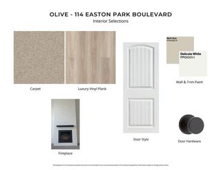 New construction Single-Family house 114 Easton Park Blvd, Dallas, GA 30157 plan Olive - image
