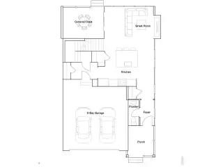 New construction Duplex house 1944 Crested Lark St, Fort Collins, CO 80528 plan Plateau - image