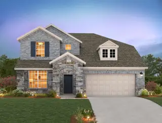 New construction Single-Family house 537 Redding Wy, Georgetown, TX 78633 plan Thornton - image