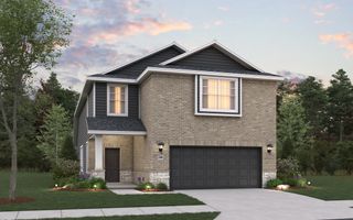 New construction Single-Family house 1624 Edgeway, Aubrey, TX 76227 plan Rayburn III - image