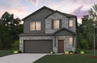 New construction Single-Family house 15543 Lonehollow Lk, San Antonio, TX 78253 plan Rudy - 1900 - image