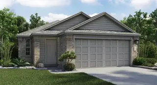 New construction Single-Family house 1505 Roaming Oak Bnd, Georgetown, TX 78628 plan Oberlin - image