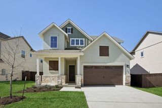 New construction  house 600 C-Bar Ranch Trl, Unit 40, Cedar Park, TX 78613 plan Cross Creek 2072 - image