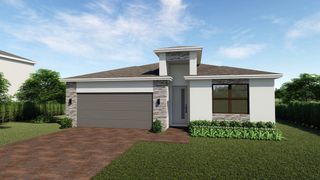 New construction house 8890 Sw Kanner Oaks Dr, Stuart, FL 34997 plan Cali - image