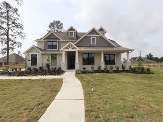New construction Single-Family house 21011 Holm Oak Wy, Tomball, TX 77377 plan San Gabriel - Premier Collection - image