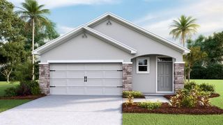 New construction Single-Family house 9871 Brave Buck Ave, Land O' Lakes, FL 34638 plan Allex II - image