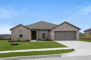 New construction house 2641 River Bank Dr, Burleson, TX 76028 plan Hampton II - image