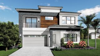 New construction Single-Family house 419 41st St, West Palm Beach, FL 33407 plan Riviera - image
