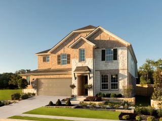 New construction Single-Family house 154 Bartlett Peak Lane, Dripping Springs, TX 78620 The Pecan (4015)- photo