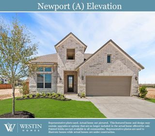 New construction Single-Family house 5028 Steady Breeze Drive, Katy, TX 77493 The Newport- photo