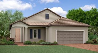 New construction Single-Family house 31730 Cardinal Yard Drive, San Antonio, FL 33576 Splendor II- photo