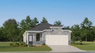 New construction Single-Family house 8711 Boden Gln, San Antonio, TX 78252 plan Bergen - image