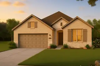 New construction Single-Family house 7510 Prairie Foxglove Wy, Fulshear, TX 77441 plan Fulshear Lakes Olive 2192 - image