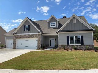 New construction Single-Family house 50 Hidden Fields Way, Hoschton, GA 30548 Winston- photo