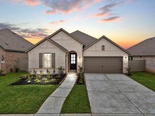New construction Single-Family house 2411 Honeyberry Shrub Dr, Manvel, TX 77578 plan Kempner  - image