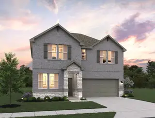 New construction Single-Family house 1021 Smudge Wy, Georgetown, TX 78633 plan Blake - image