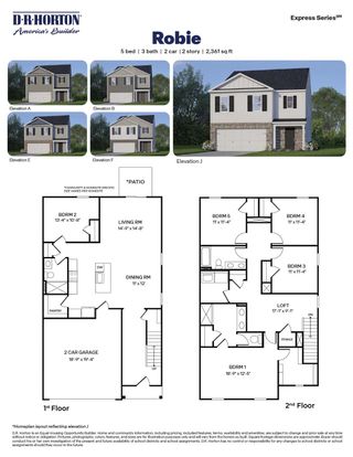 New construction Single-Family house 101 Beechwood Cir, Thomasville, NC 27360 plan Robie - image